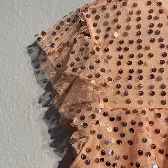 🆕 WT Sequence Pink LC Lauren Conrad top XL - Picture 3 of 14